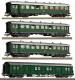 64006 Roco 4 piece set fast stopping train DB